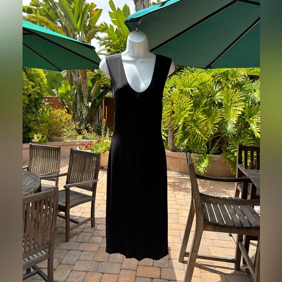 T by Alexander Wang Black Sheath lined dress - Picture 4 of 13